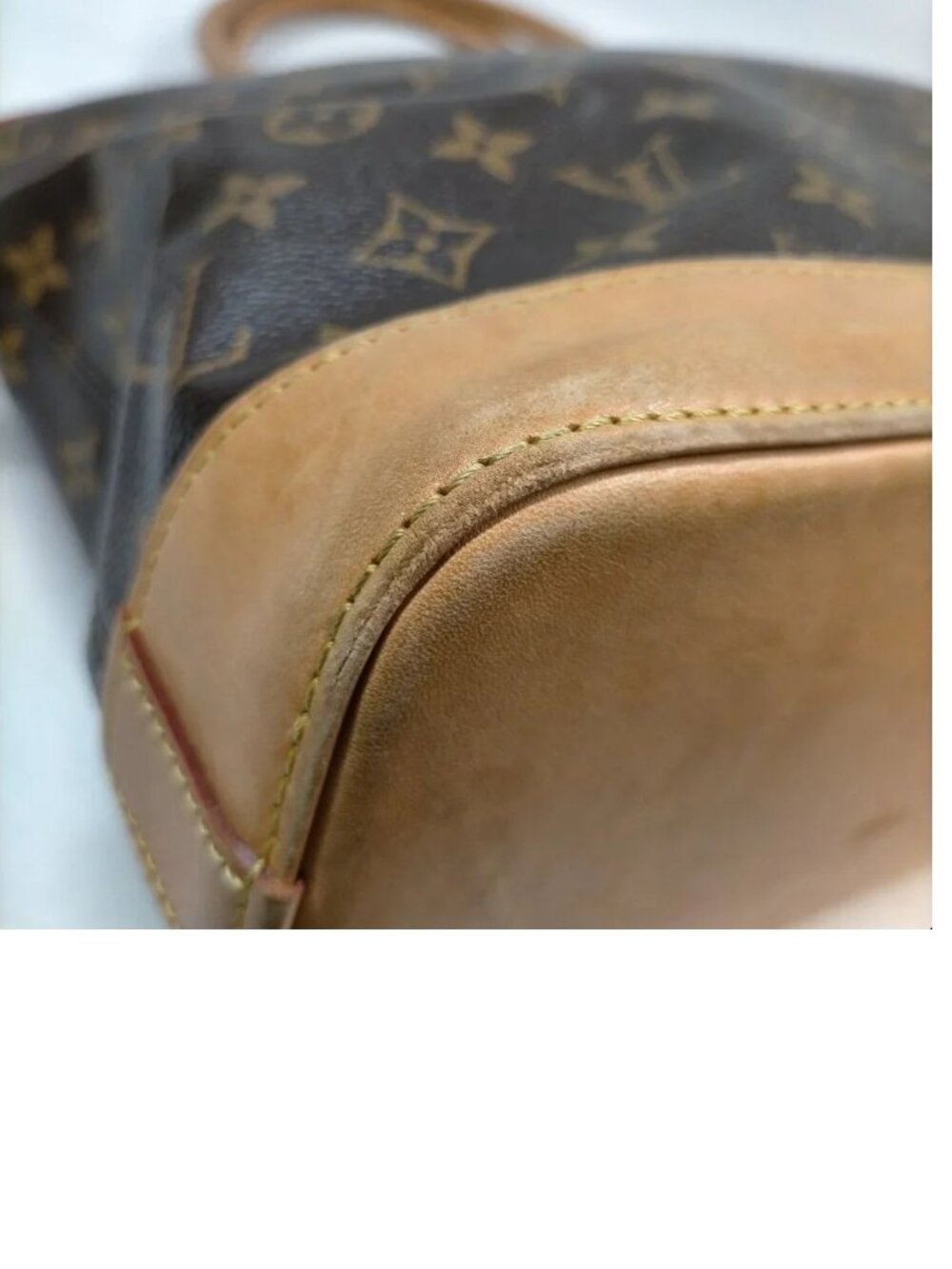 Louis Vuitton LV Tote Bag M40104 Lockit Vertical Brown Monogram - Picture 10 of 10